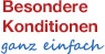 Besonnder Konditionen