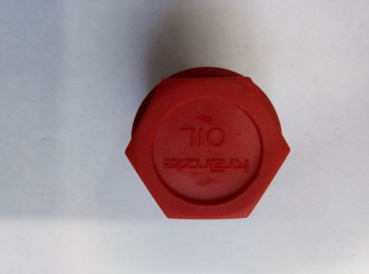 Kränzle     Öl-Verschlußschraube (rot)