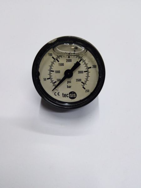 Kränzle    Druckmanometer 0-250 bar 1/8" AG, Durchmesser 40 mm