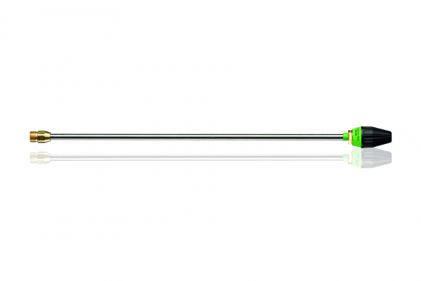 Kränzle     Edelstahlrohr 500 mm lang mit Schmutzkiller Düse 045, Anschluss ST 30 Nippel M 22 AG