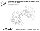Kränzle     Reparatur-Satz Manschetten 12 mm
